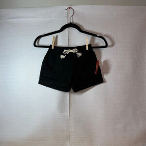 WONDER NATION Girls Black NWT Shorts Size S 6/6X